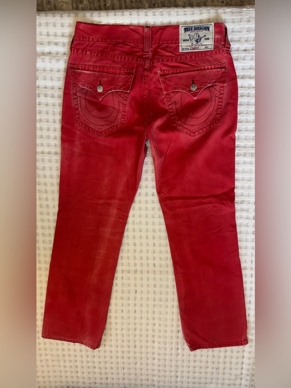 Red Men True Religion Classic Slim Fit